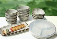 雅韵珍藏 和风系列蔷薇陶瓷餐具19入盒装赏鉴
